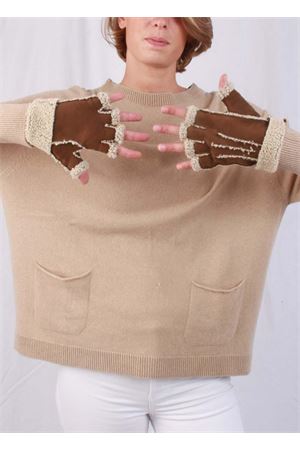 Fingerless lined gloves Capri Gloves | CG213MARRONE